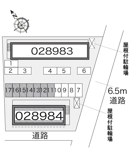 柏市西原２丁目 月極駐車場